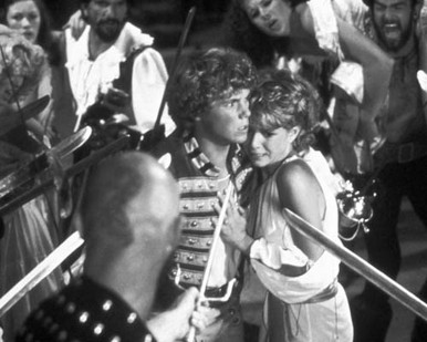 Christopher Atkins & Kristy McNichol in The Pirate Movie Poster and Photo