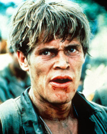 Willem Dafoe in Platoon Poster and Photo