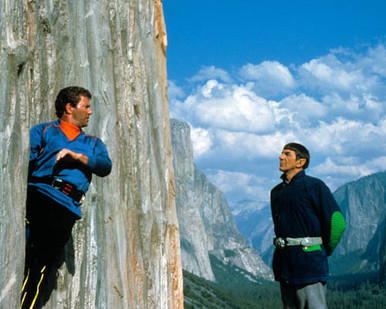 William Shatner & Leonard Nimoy in Star Trek V : The Final Frontier Poster and Photo