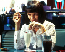 Uma Thurman in Pulp Fiction Poster and Photo