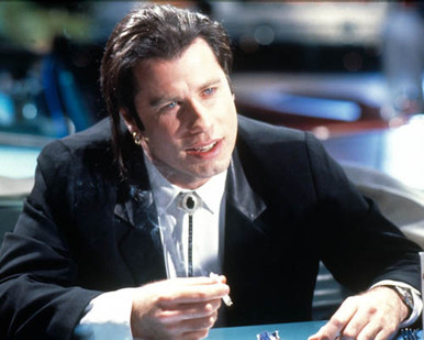 John Travolta in Pulp Fiction Poster and Photo