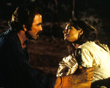 Tom Selleck & Laura San Giacomo in Quigley Down Under Poster and Photo