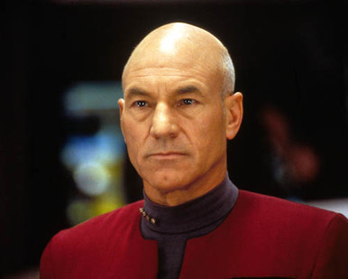 Patrick Stewart in Star Trek : Generations Poster and Photo