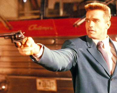 Arnold Schwarzenegger in Red Heat Poster and Photo