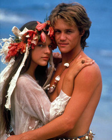 Brian Krause & Milla Jovovich in Return to the Blue Lagoon Poster and Photo