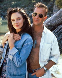 Kevin Costner & Madeleine Stowe in Revenge Poster and Photo