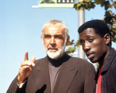 Sean Connery & Wesley Snipes in Rising Sun Poster and Photo