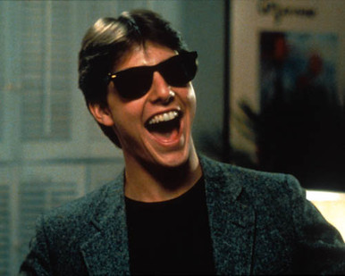 Tom Cruise in Risky Business Poster and Photo