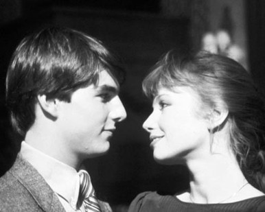 Tom Cruise & Rebecca De Mornay in Risky Business Poster and Photo