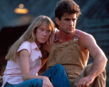 Mel Gibson & Sissy Spacek in The River Poster and Photo