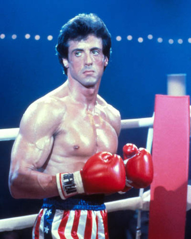 Sylvester Stallone in Rocky III Poster and Photo