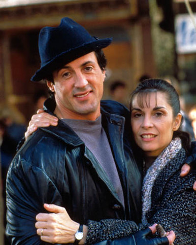 Sylvester Stallone & Talia Shire in Rocky V Poster and Photo