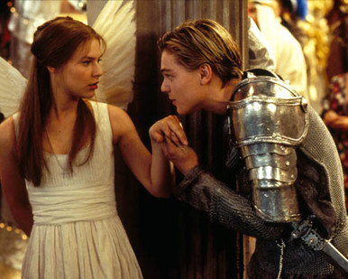 Leonardo DiCaprio & Claire Danes in William Shakespeare's Romeo and Juliet a.k.a. Romeo and Juliet Poster and Photo