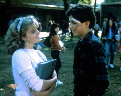 Ralph Macchio & Elisabeth Shue in The Karate Kid Poster and Photo