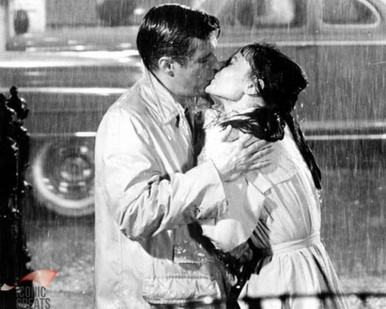 George Peppard & Audrey Hepburn in Breakfast at Tiffany's Poster and Photo