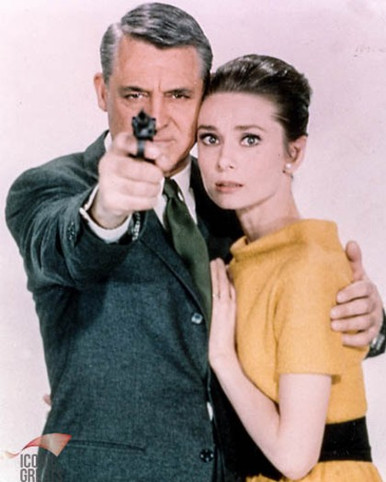 Audrey Hepburn & Cary Grant in Charade Poster and Photo