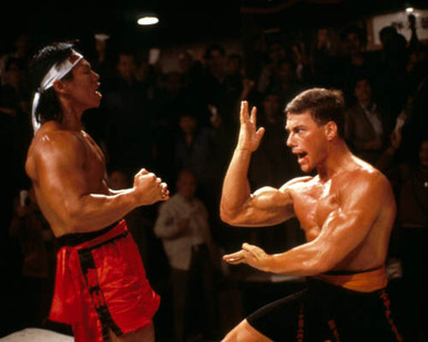 Jean-Claude Van Damme in Bloodsport Poster and Photo