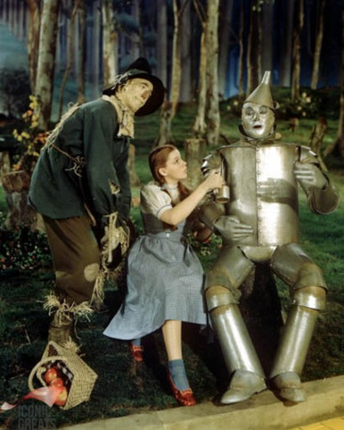 Ray Bolger & Judy Garland in The Wizard of Oz Poster and Photo