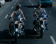 Larry Wilcox & Erik Estrada in CHiPs Poster and Photo