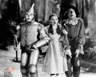 Jack Haley & Judy Garland in The Wizard of Oz Poster and Photo