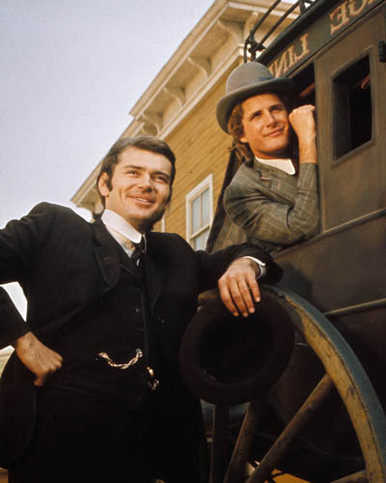 Ben Murphy & Pete Duel in Alias Smith and Jones Poster and Photo