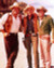 Lorne Greene & Michael Landon in Bonanza Poster and Photo