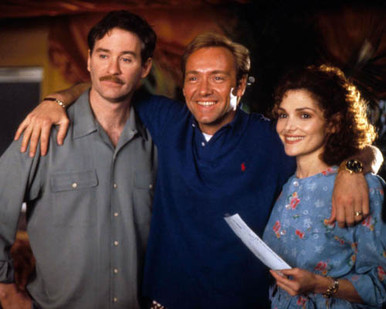 Kevin Kline & Mary Elizabeth Mastrantonio in Consenting Adults Poster and Photo