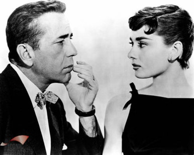 Humphrey Bogart & Audrey Hepburn in Sabrina a.k.a. Sabrina Fair Poster and Photo