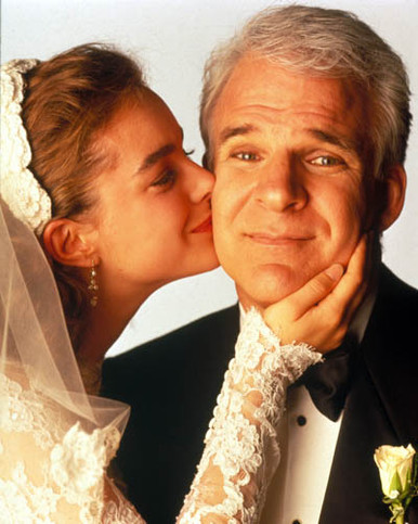 Steve Martin & Kimberly Williams in Father of the Bride (1991) Poster and Photo