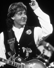 Paul McCartney in Get Back Poster and Photo