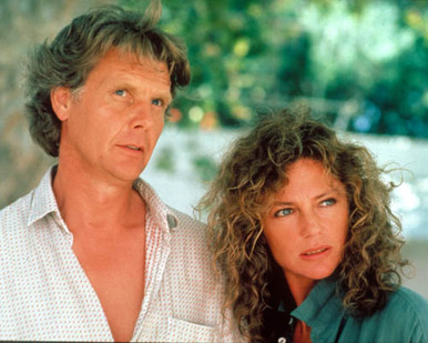 Jacqueline Bisset & James Fox in High Season Poster and Photo