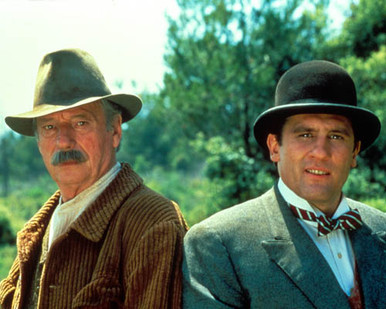 Yves Montand & Gerard Depardieu in Jean de Florette Poster and Photo