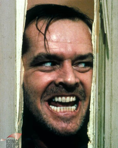 Jack Nicholson in The Shining (1980) Poster and Photo
