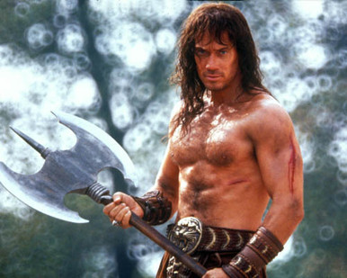 Kevin Sorbo in Kull the Conqueror Poster and Photo
