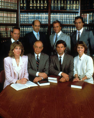 Cast in L.A. Law Poster and Photo