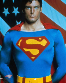 Christopher Reeve in Superman Poster and Photo