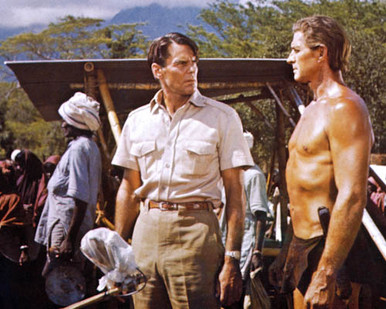 Jock Mahoney in Tarzan Goes to India Poster and Photo