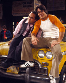 Danny DeVito & Tony Danza in Taxi Poster and Photo