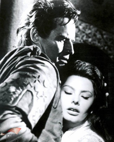 Charlton Heston & Sophia Loren in El Cid Poster and Photo