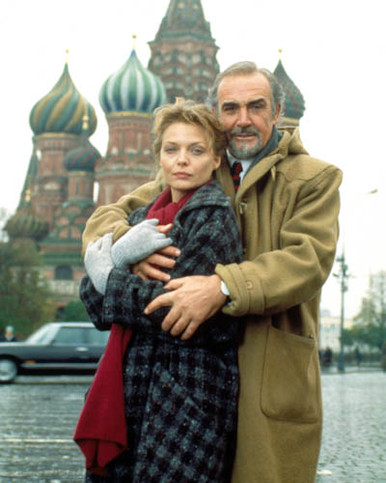 Sean Connery & Michelle Pfeiffer in The Russia House Poster and Photo