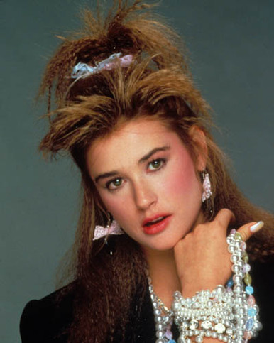 Demi Moore in St. Elmo's Fire Poster and Photo