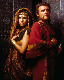 Dennis Hopper & Elizabeth Hurley in Samson and Delilah (1996) Poster and Photo