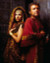 Dennis Hopper & Elizabeth Hurley in Samson and Delilah (1996) Poster and Photo