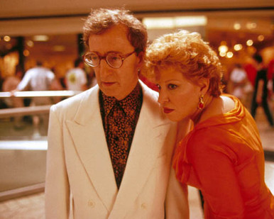 Woody Allen & Bette Midler in Scenes from a Mall Poster and Photo