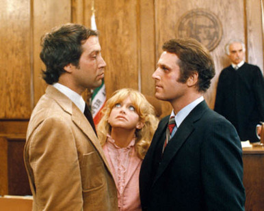 Goldie Hawn & Chevy Chase in Seems Like Old Times Poster and Photo