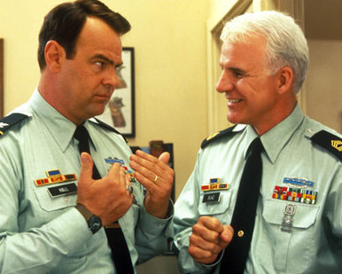 Steve Martin & Dan Aykroyd in Sgt. Bilko Poster and Photo