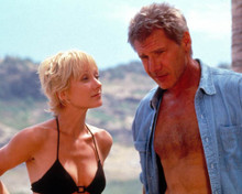 Harrison Ford & Anne Heche in Six Days, Seven Nights Poster and Photo