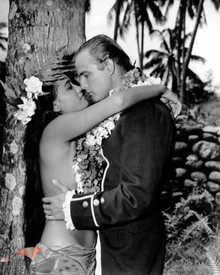 Marlon Brando & Tarita in Mutiny on the Bounty (1962) Poster and Photo