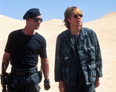 Kurt Russell & James Spader in Stargate Poster and Photo