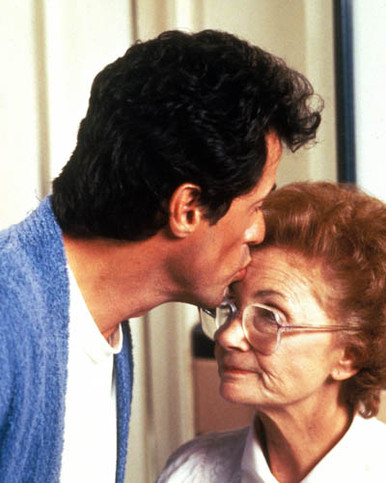 Sylvester Stallone & Estelle Getty in Stop! or My Mom Will Shoot Poster and Photo